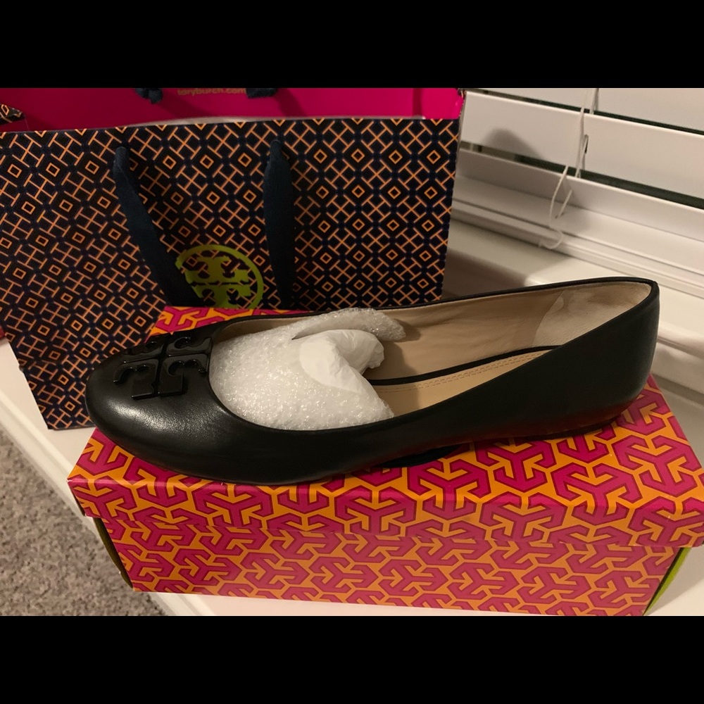 Tody Burch Black Lowell 2 Ballet Flat